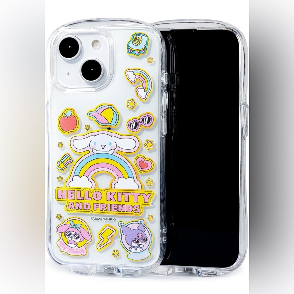 iFace Hello Kitty and Friends iPhone 15 Case – Supercute Stickers